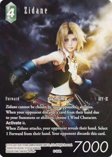 Zidane - 6-044L (Full Art)